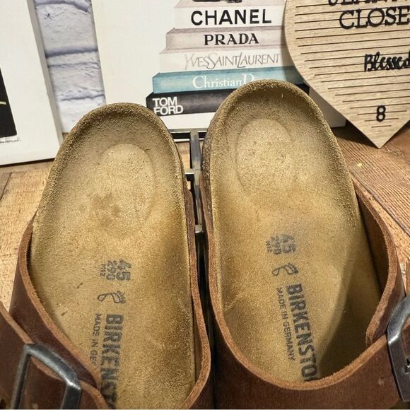 Birkenstock Arizona Men Sandals Vintage Wood Roast Size 45 Mens US‎ 12 main image 7
